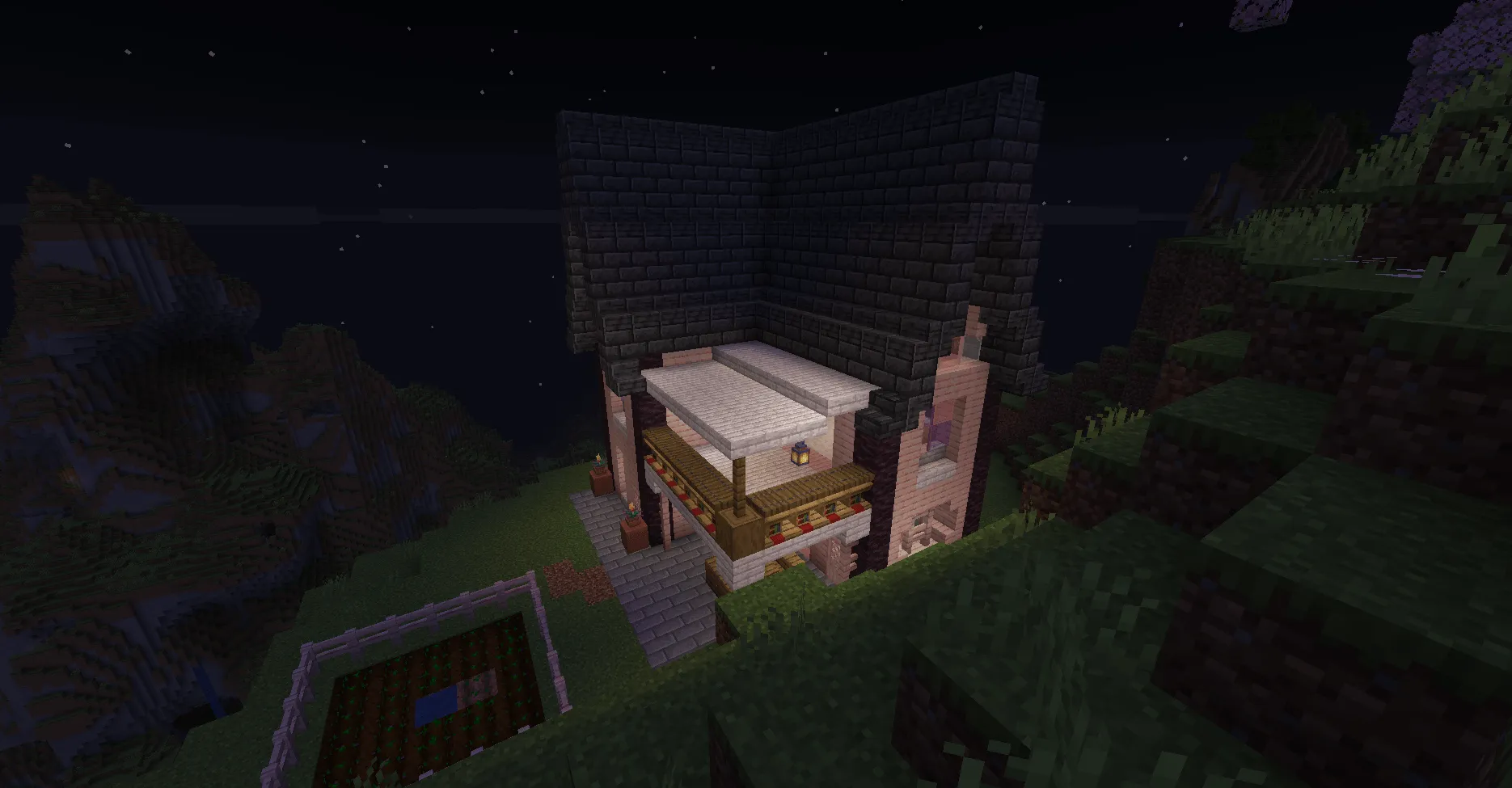 Cherry house, Карты, Minecraft