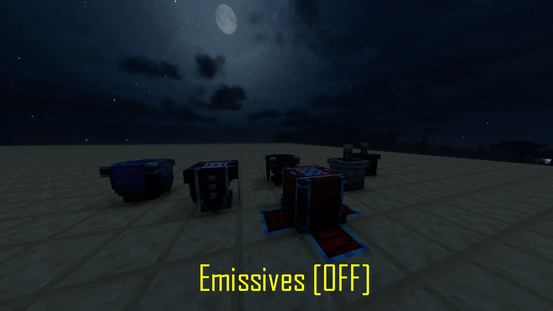 Emissive Textures for Spectrum [LabPBR version], Текстуры, Minecraft