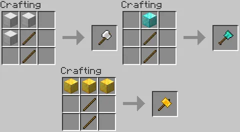 Practical Tools, Моды, Minecraft