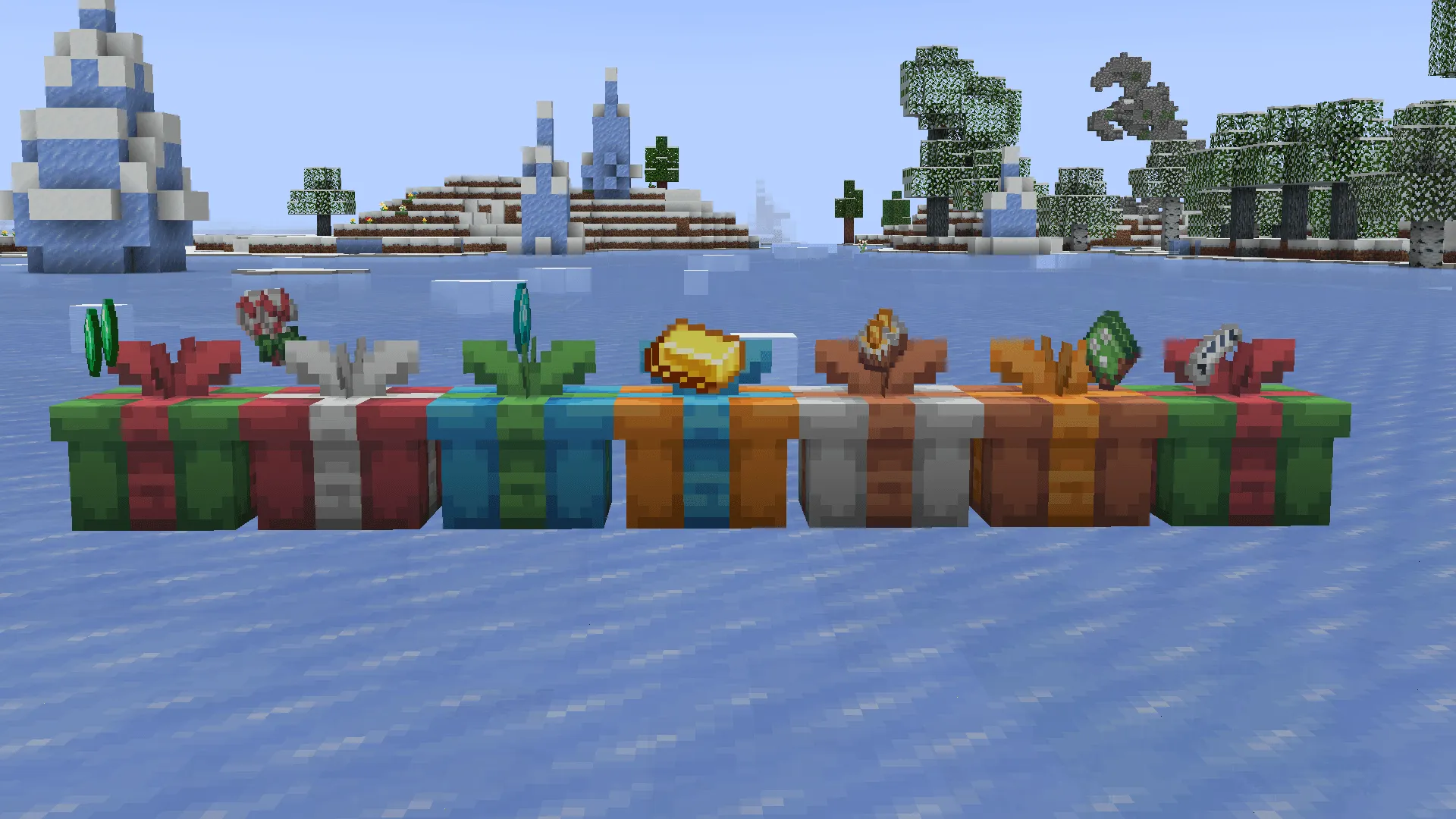 Gift Drop, Моды, Minecraft