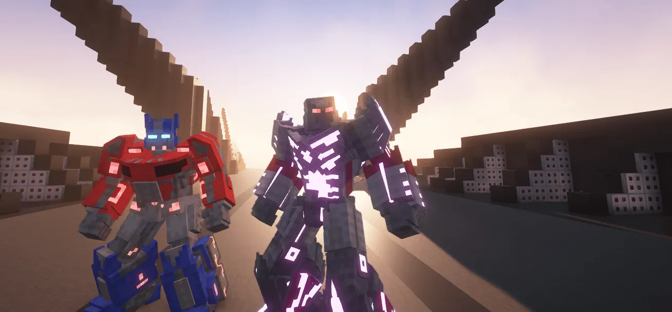 Blockformers War on Cybercraft, Моды, Minecraft