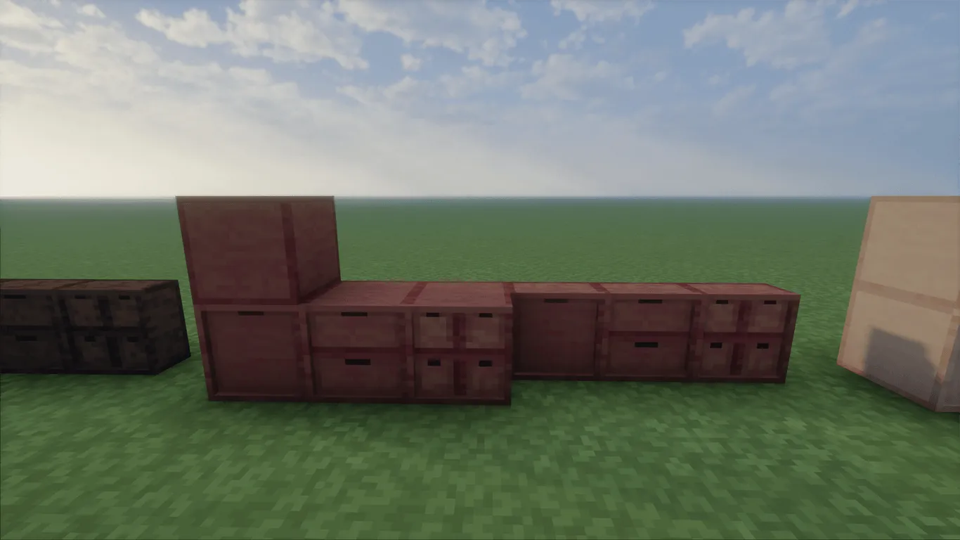 Storage Drawers Ashen Compat, Текстуры, Minecraft