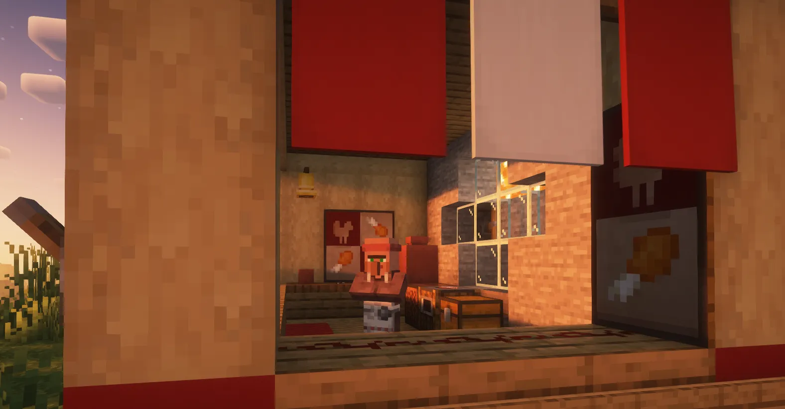 Lava Chicken Shop, Моды, Minecraft