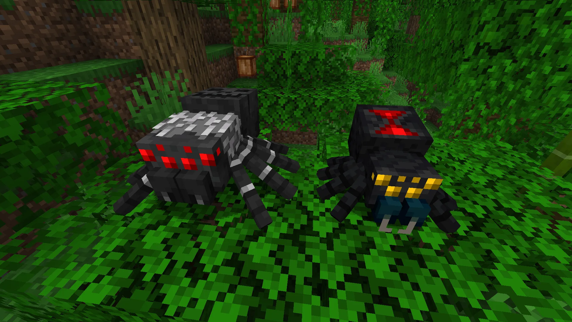AL's Spiders Revamped: Classic Legs — скриншот 3 (Текстуры, Minecraft)