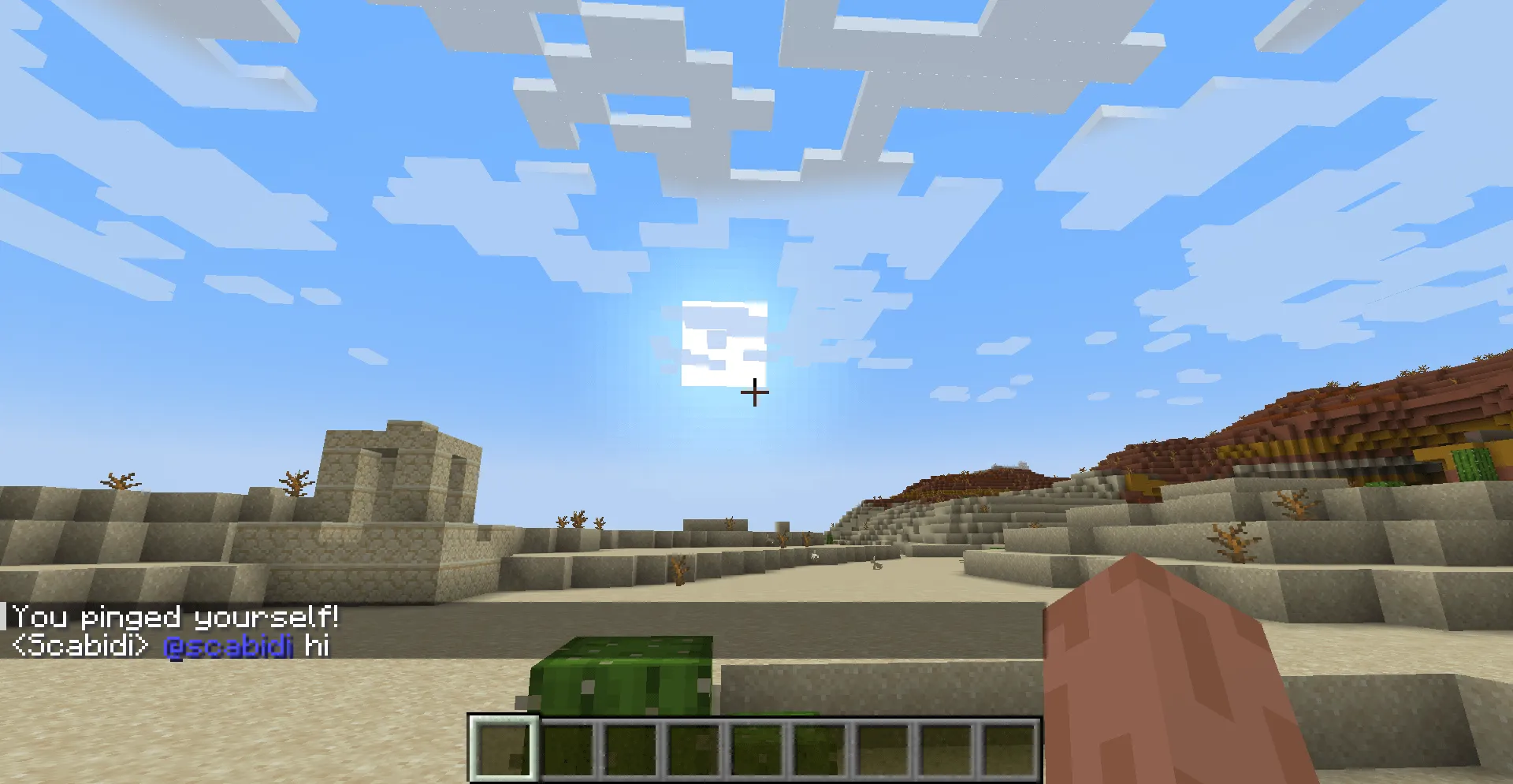 PlayerPing! — скриншот 1 (Моды, Minecraft)