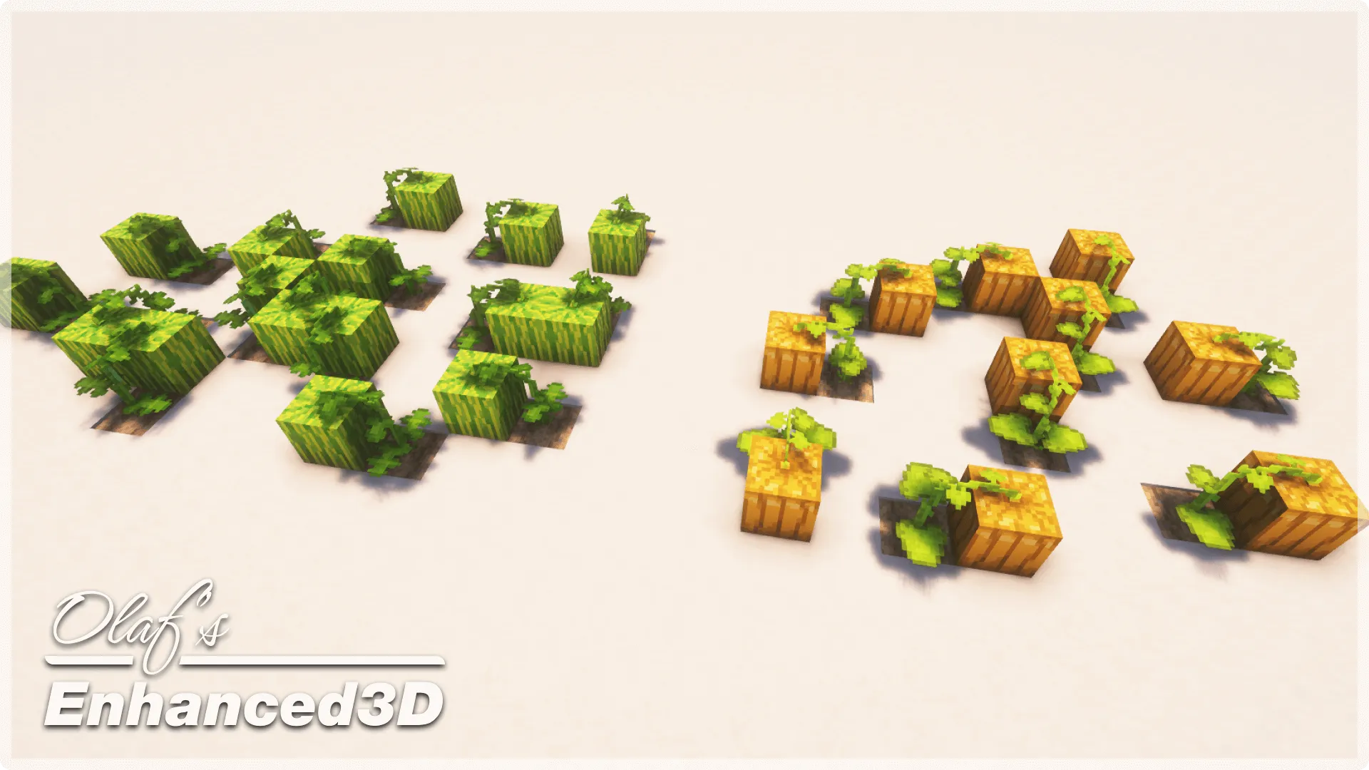 Olaf's Enhanced 3D — скриншот 18 (Текстуры, Minecraft)