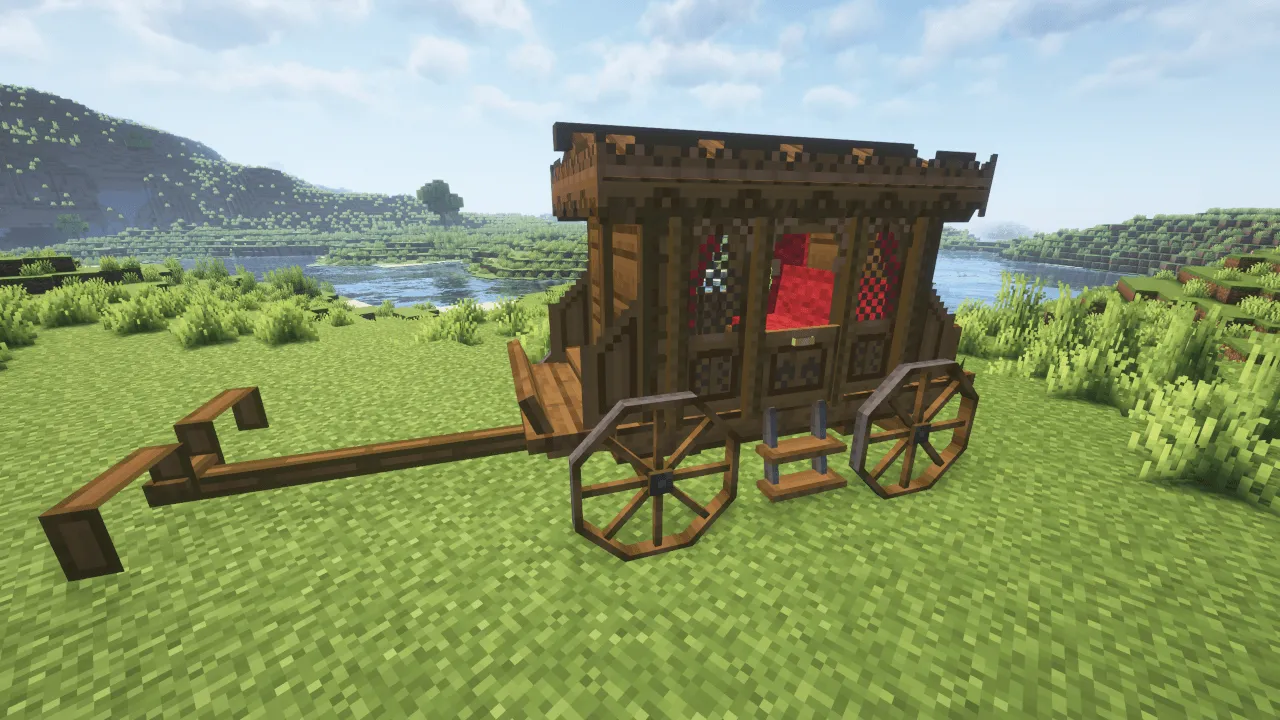 Trotting Wagons, Моды, Minecraft