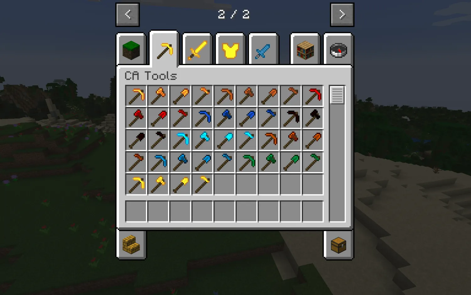 Crystal's Additions, Моды, Minecraft