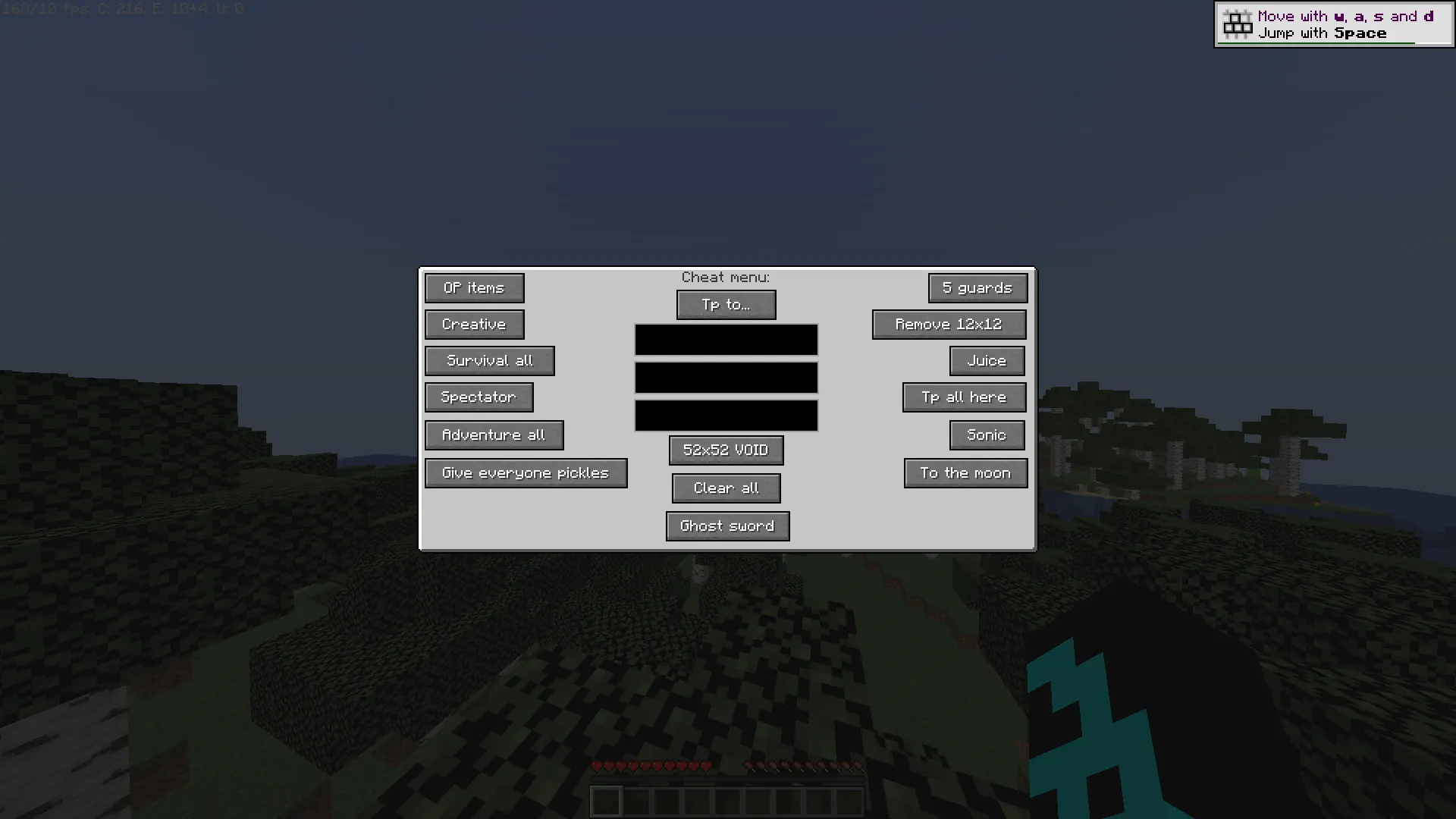 Cheater mode — скриншот 4 (Моды, Minecraft)