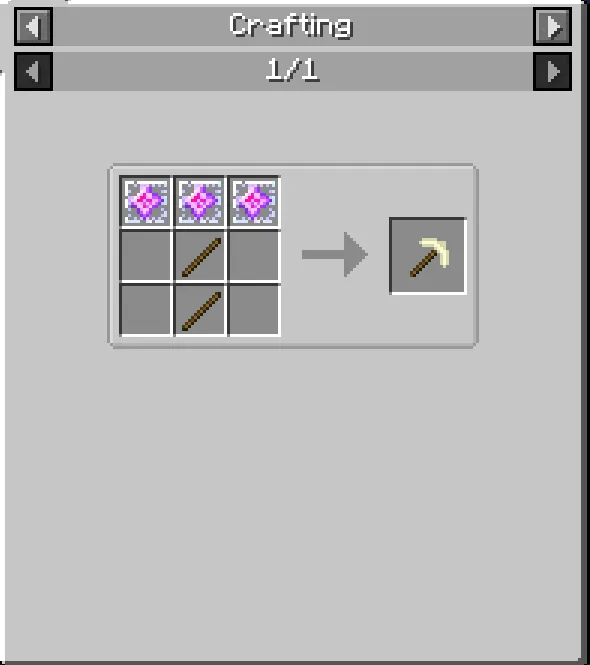 OverPowered Pickaxes Mod — скриншот 1 (Моды, Minecraft)
