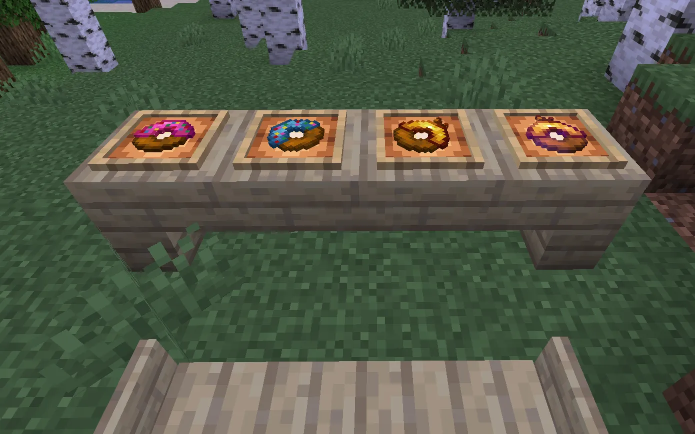 Lounging Donuts — скриншот 4 (Моды, Minecraft)