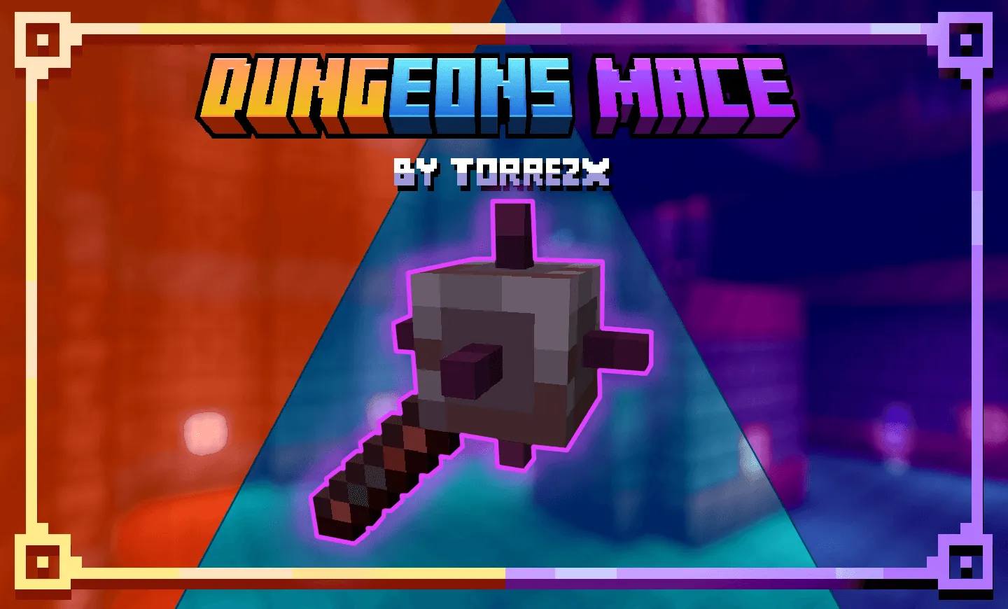 Torrezx-Dungeons mace, Текстуры, Minecraft
