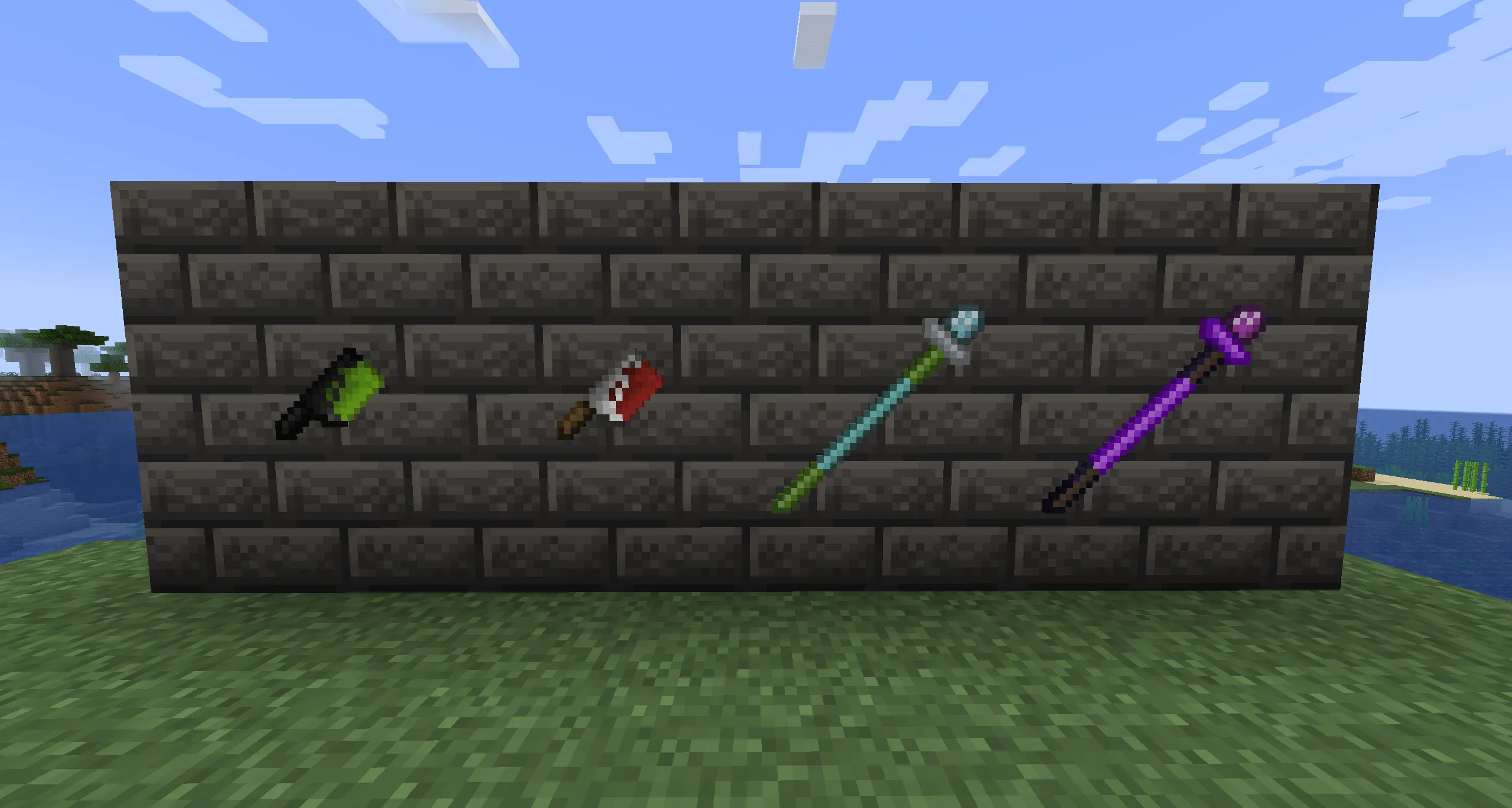 Tinkers' Construct: Additional Weaponry — скриншот 6 (Моды, Minecraft)