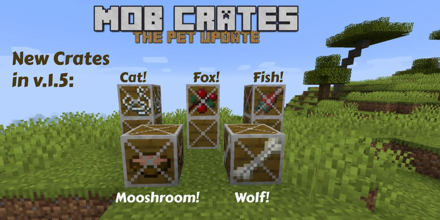Mob Crates, Моды, Minecraft