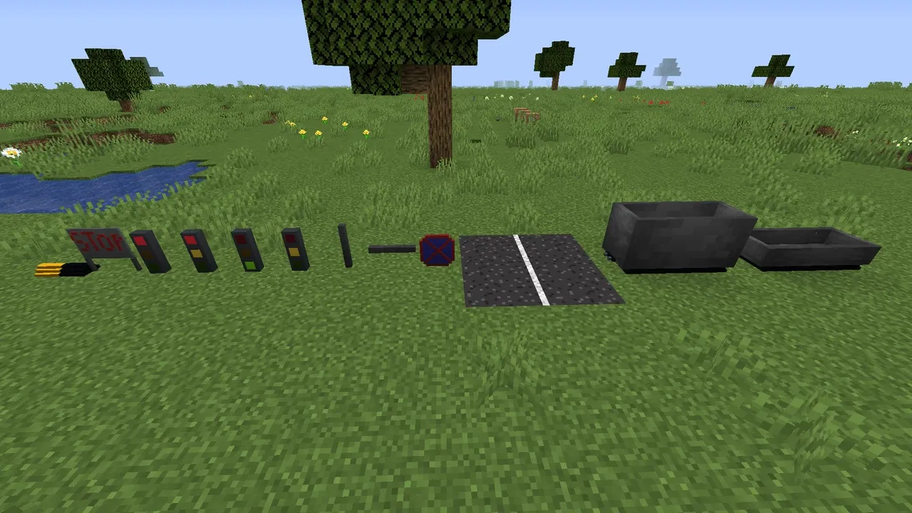 The Traffic Stuff, Текстуры, Minecraft