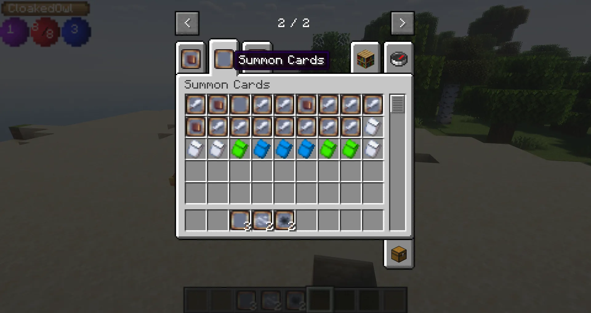GloveCraft, Моды, Minecraft