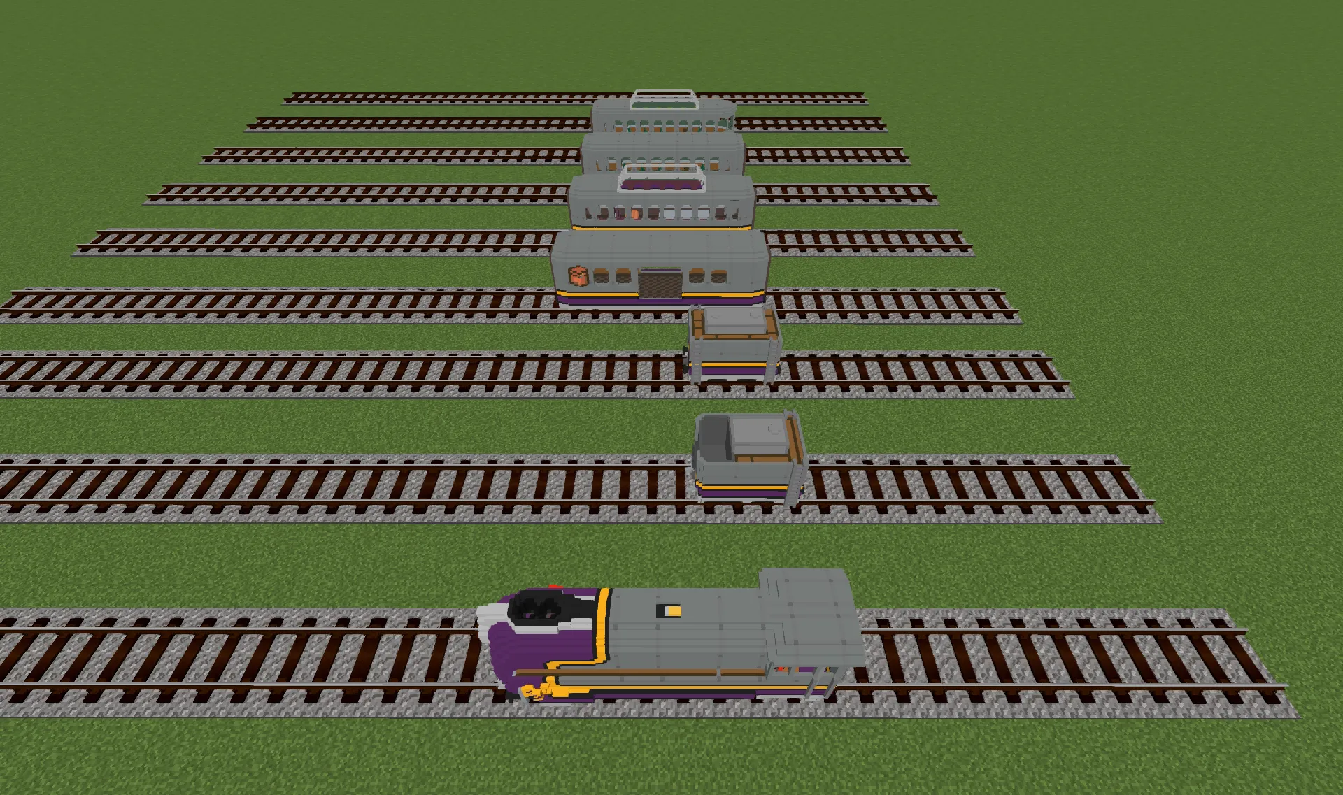 IR - Original QueerNation Railworks, Текстуры, Minecraft