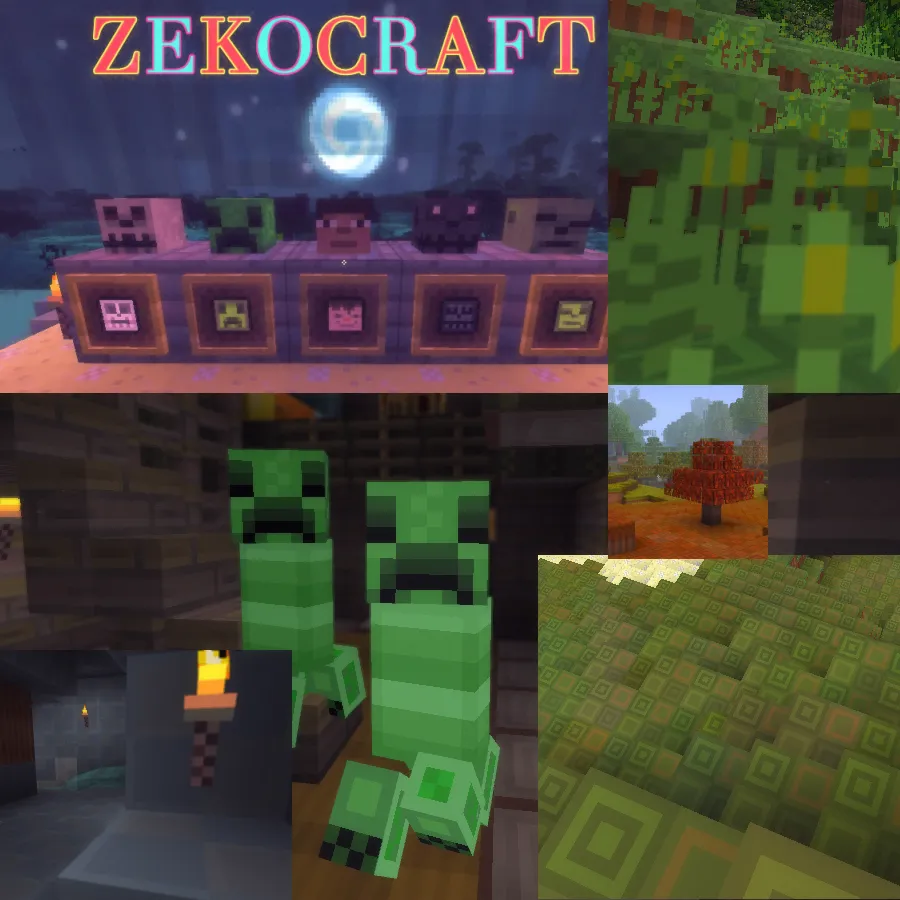 ZekoCraft, Текстуры, Minecraft