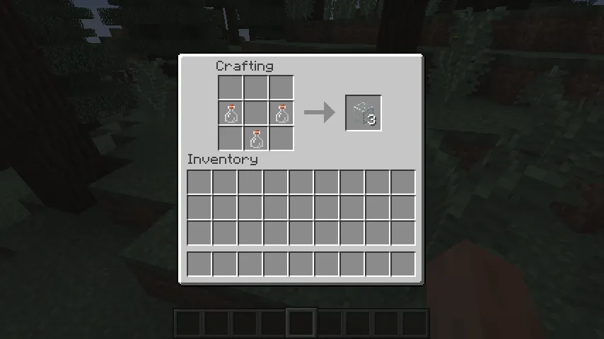 Glass Bottles to Glass (GB2G) — скриншот 1 (Моды, Minecraft)