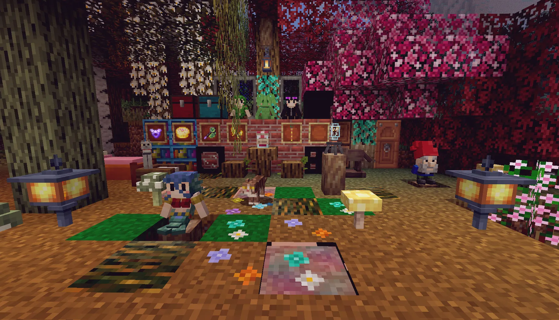 Raven's Mythical Fairy CottageCore, Модпаки, Minecraft