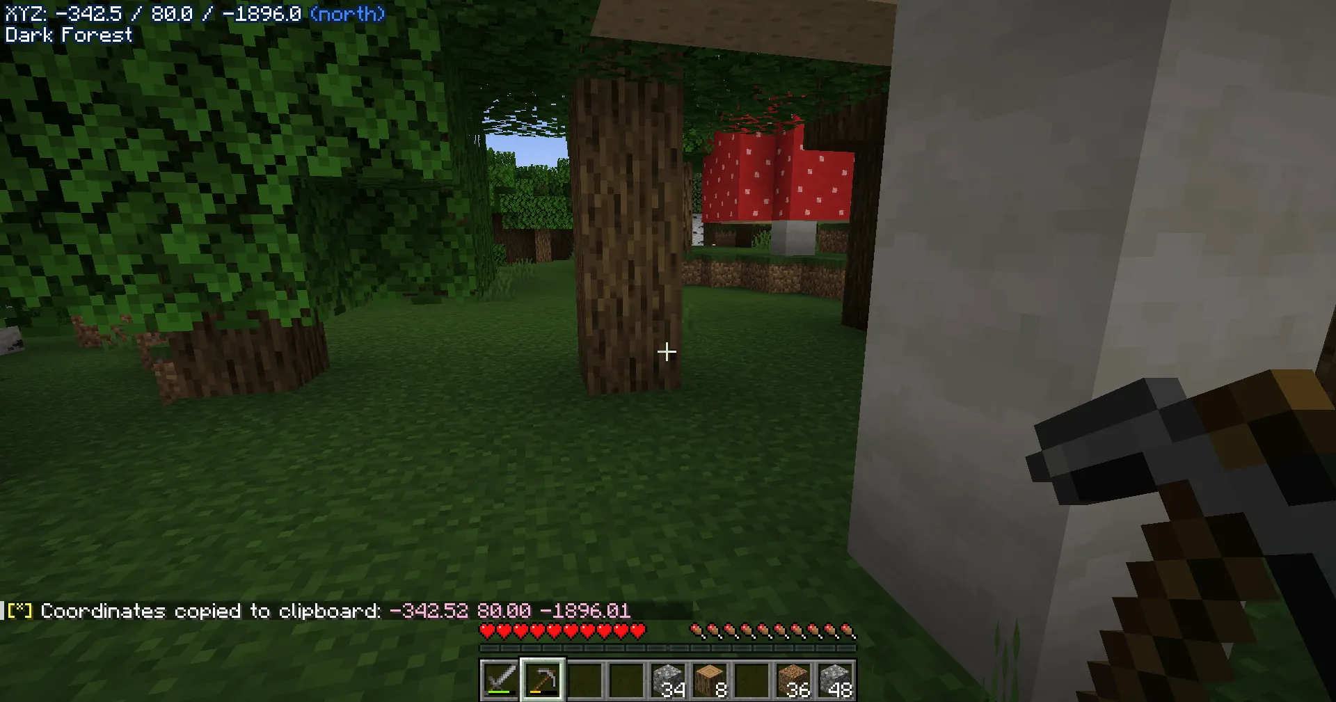 Kaf HUD, Моды, Minecraft