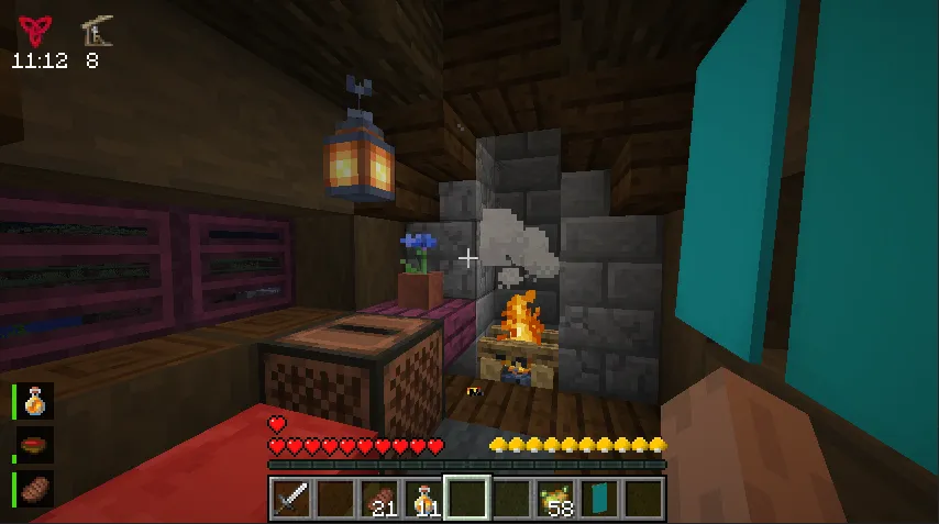 Valheim Nutrition (Fabric and Forge), Моды, Minecraft