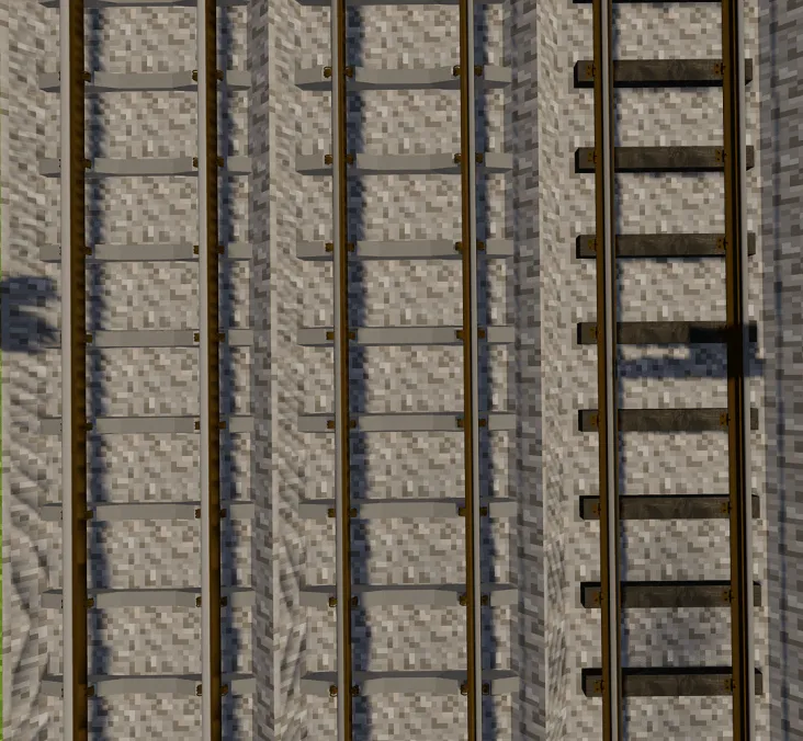 Tram Rails & Poles Pack By Krzysiek5757 [Immersive Railroading] — скриншот 5 (Дата-паки, Minecraft)
