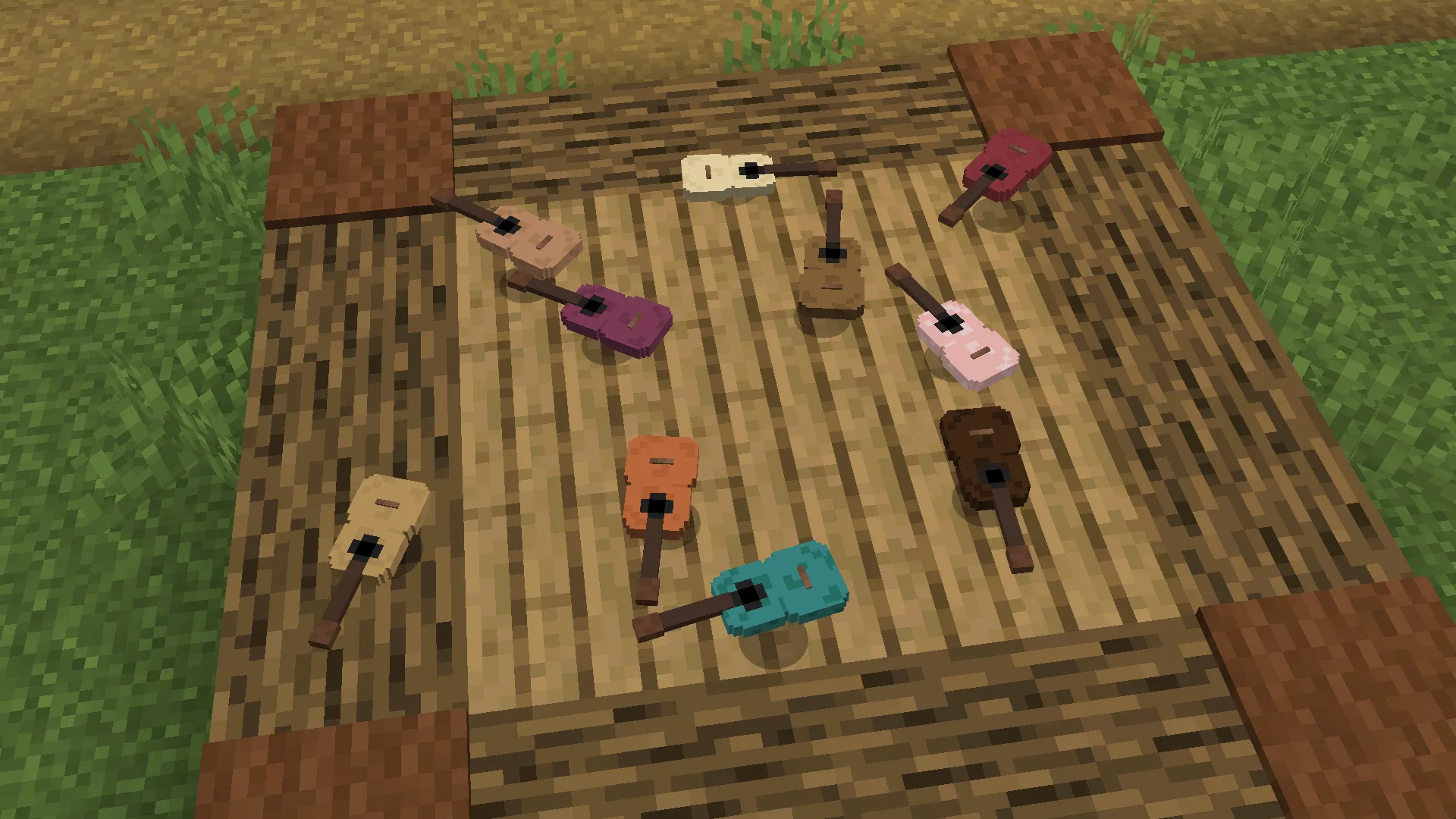 Musical Instruments Pack — скриншот 1 (Моды, Minecraft)