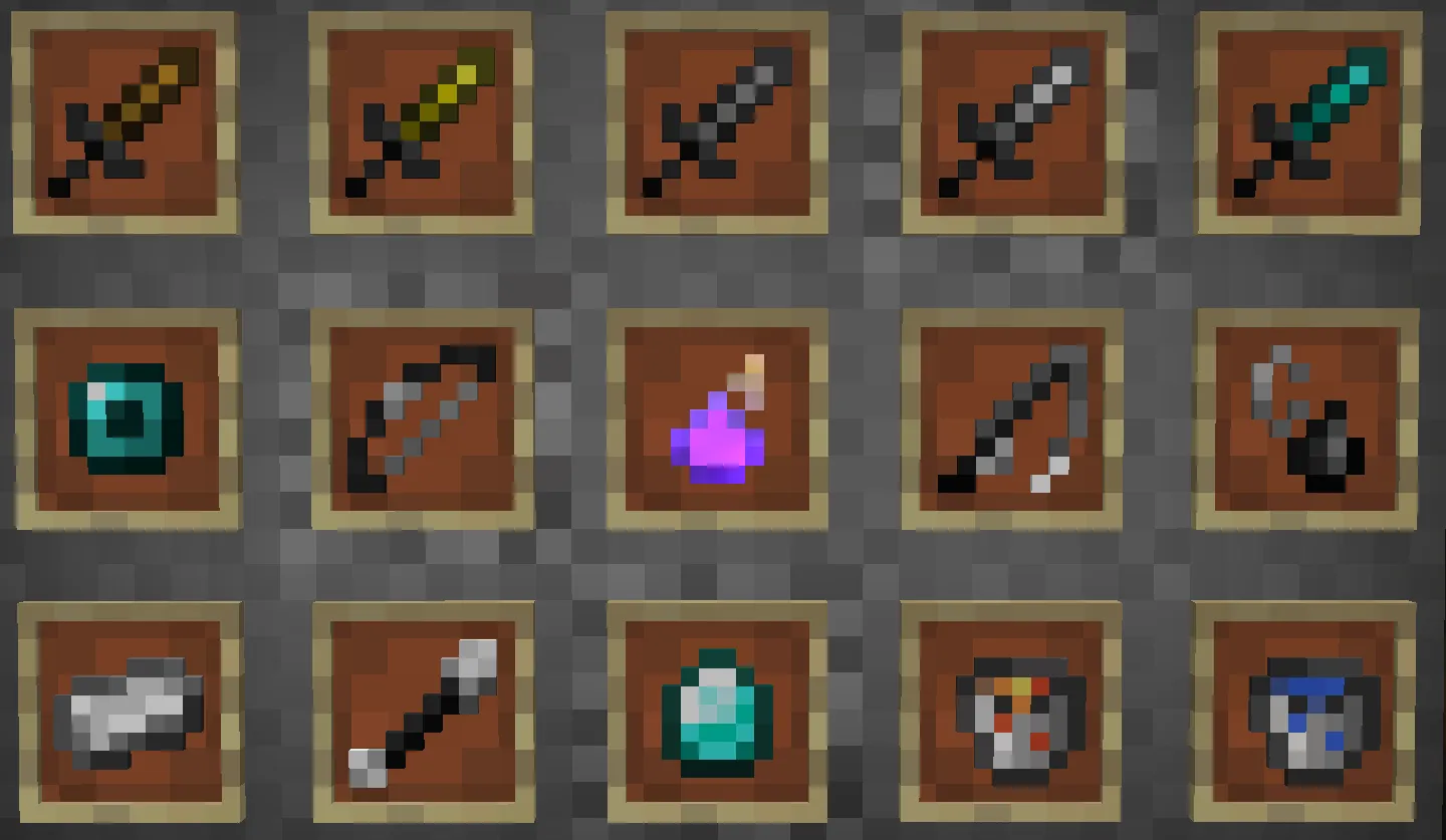 Dark Pixels | PVP Pack [8x], Текстуры, Minecraft