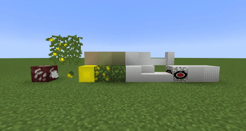 Backrooms!, Текстуры, Minecraft