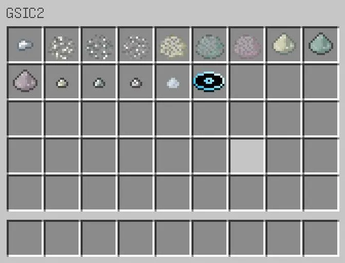 GSIC2, Моды, Minecraft