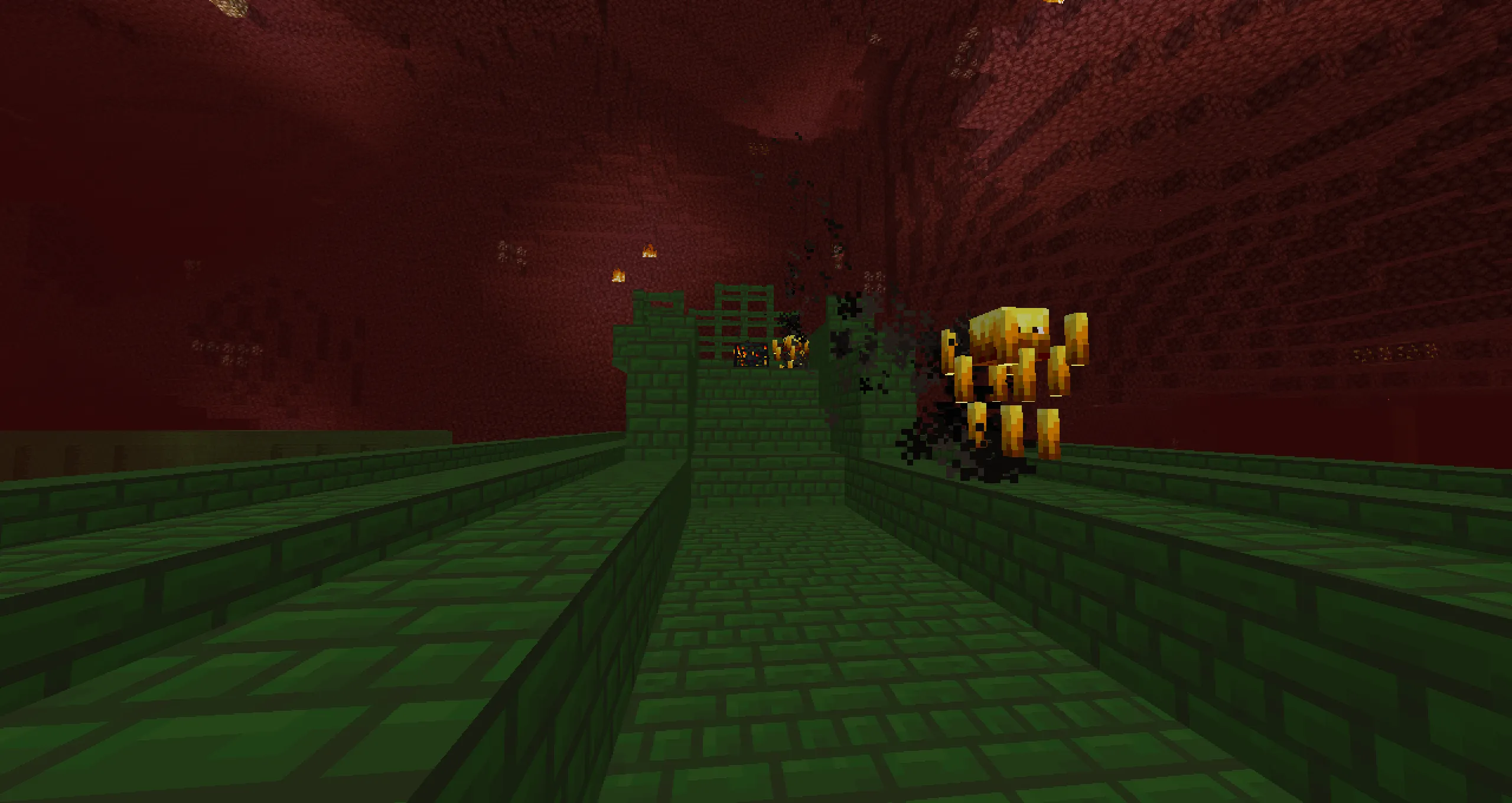 More visible Nether Fortresses and Wither Skeletons — скриншот 4 (Текстуры, Minecraft)