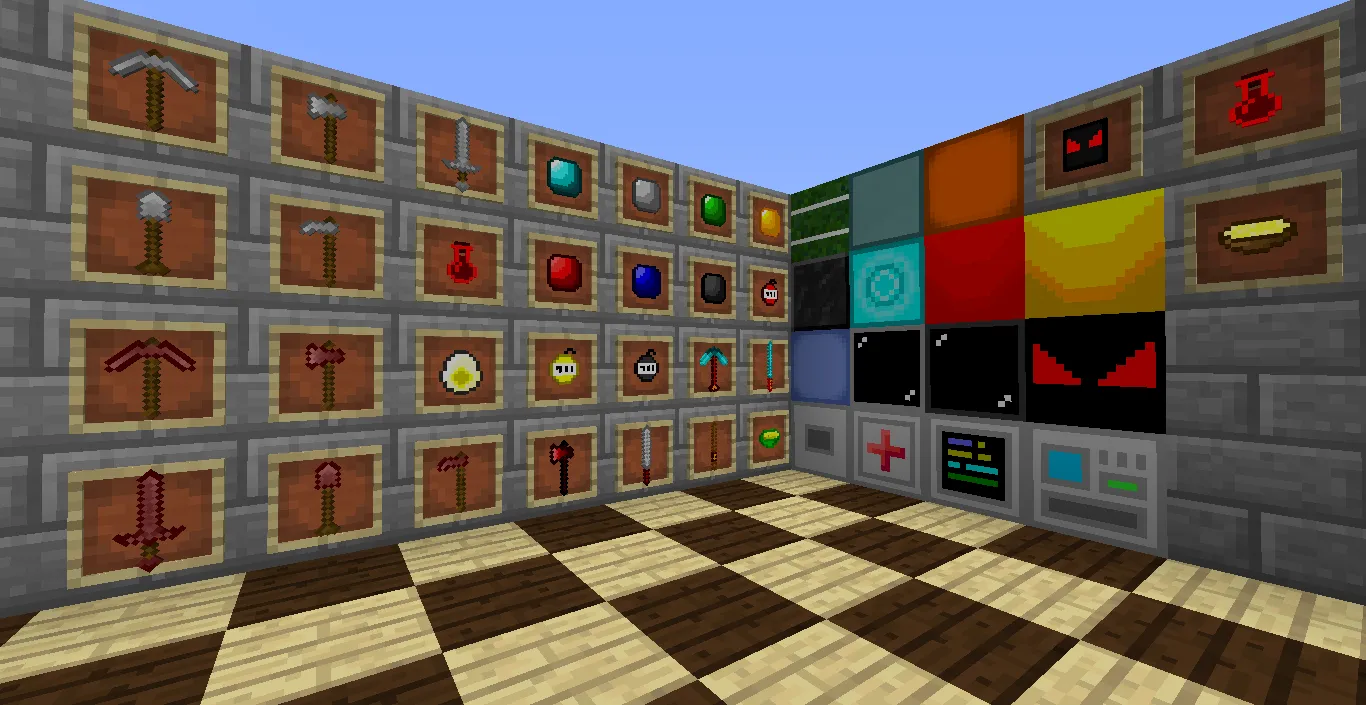 Yu26's Simple Items And Decorations — скриншот 6 (Моды, Minecraft)