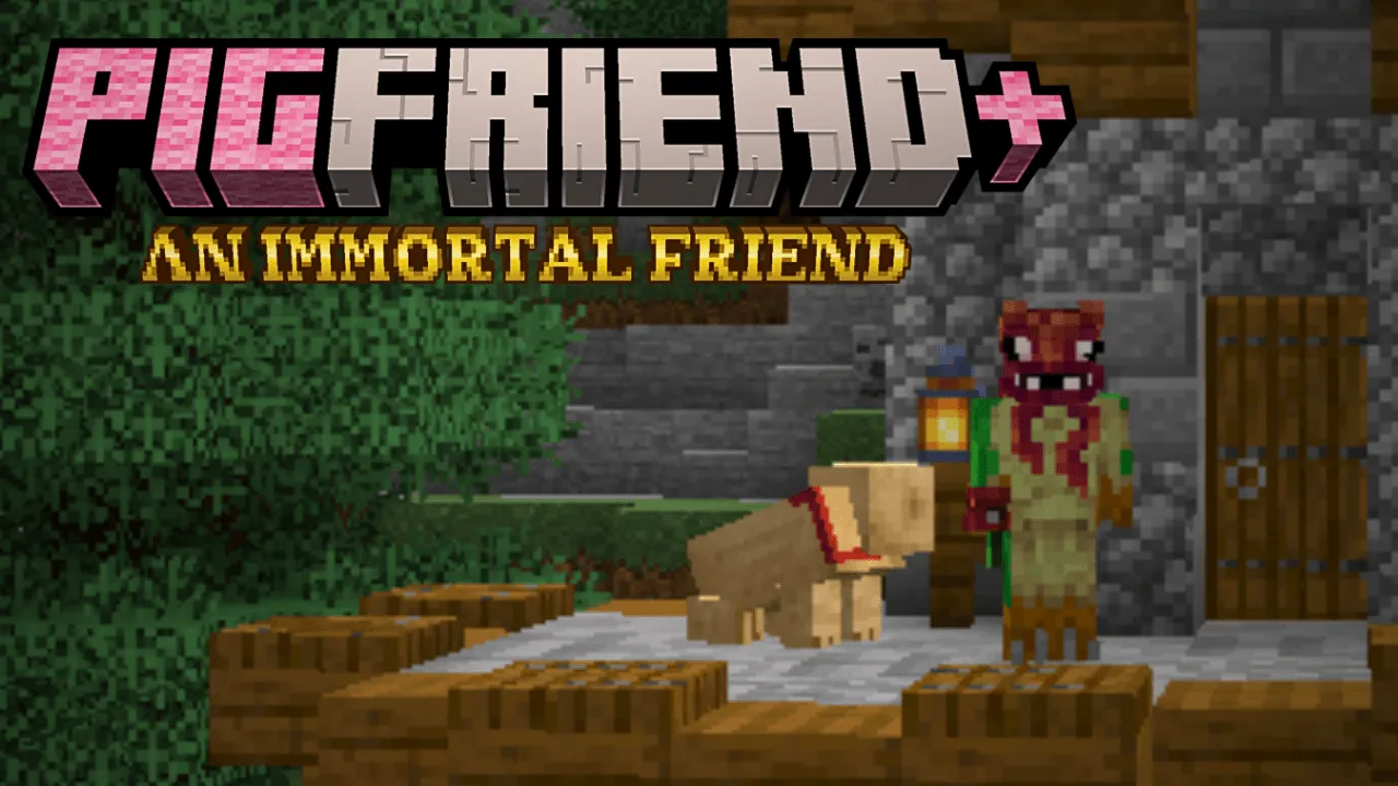PigFriend+ — скриншот 1 (Моды, Minecraft)