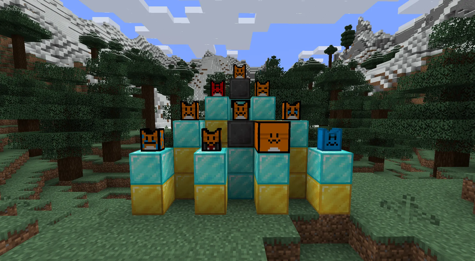 Gato Plushies — скриншот 1 (Моды, Minecraft)
