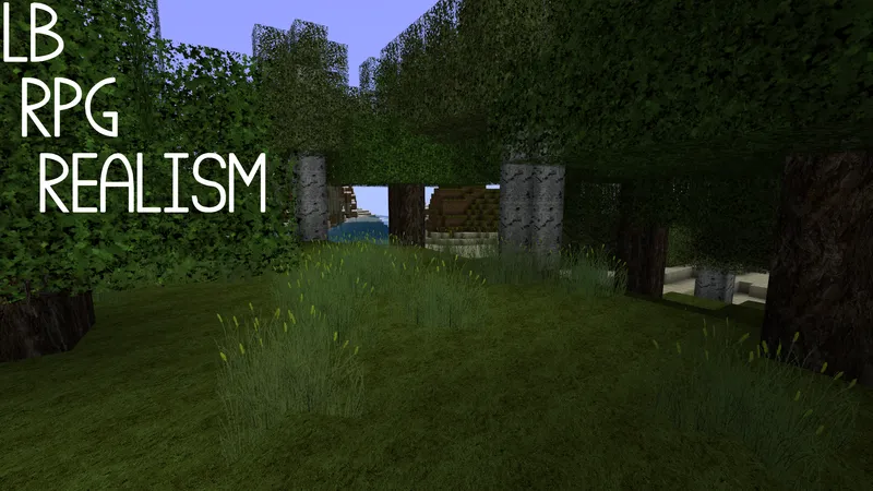 LB RPG Realism x64 1.7.7 xx — скриншот 1 (Текстуры, Minecraft)