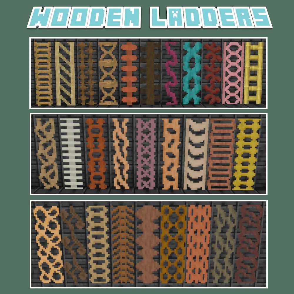 Aesthetic Ladders, Моды, Minecraft
