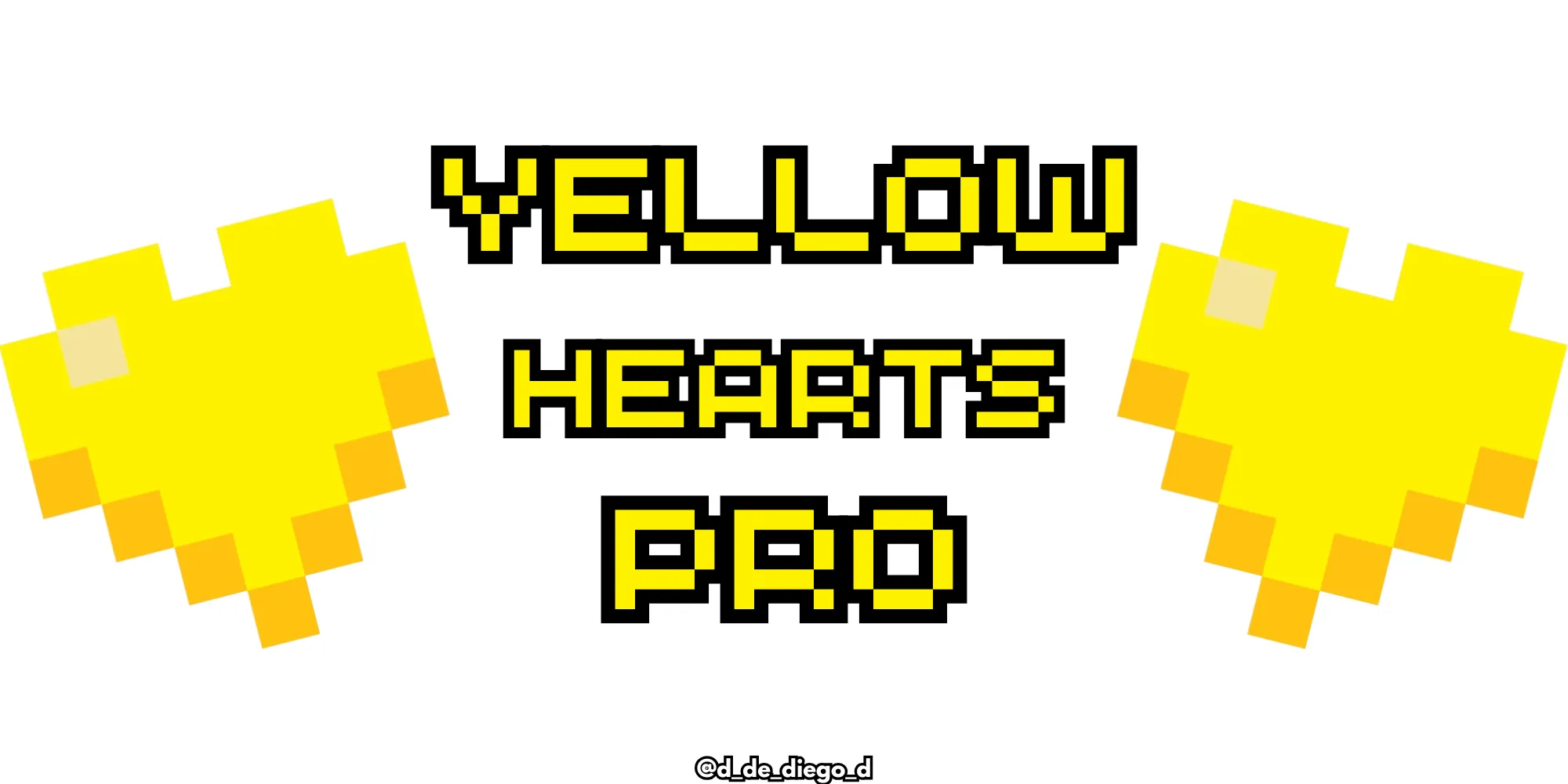 YELLOW HEARTS PRO — скриншот 1 (Текстуры, Minecraft)