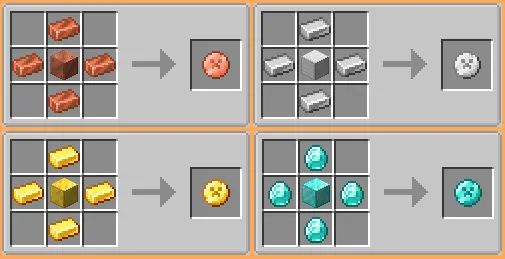 RECoins, Моды, Minecraft