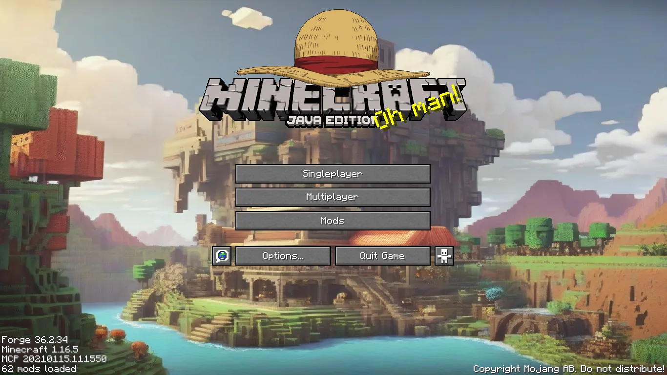 One Piece Evolve — скриншот 5 (Модпаки, Minecraft)