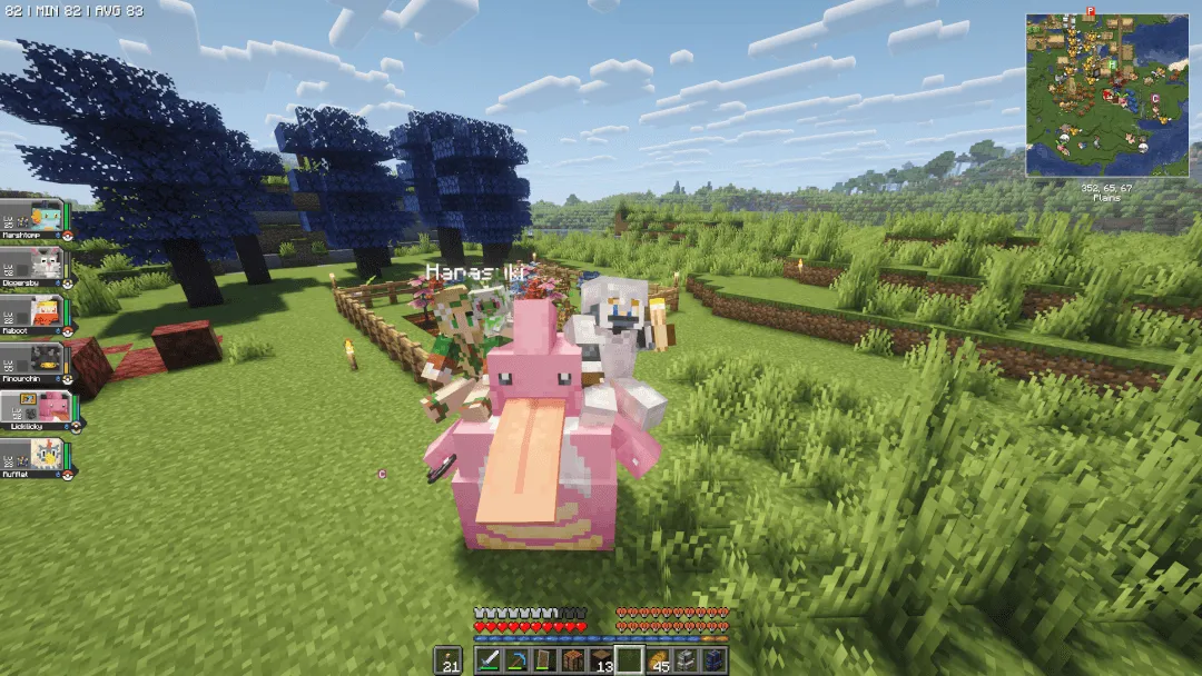 Mostly Just Cobblemon — скриншот 2 (Модпаки, Minecraft)