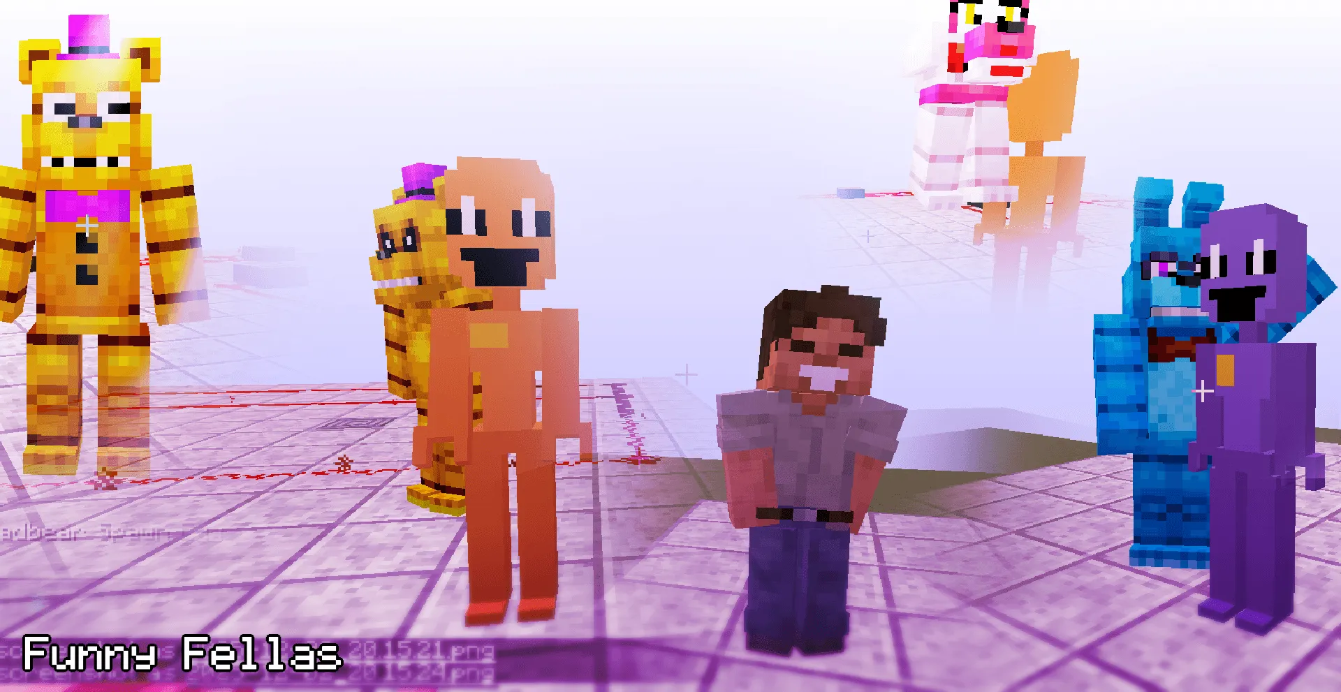 Generic FNAF Modification, Моды, Minecraft