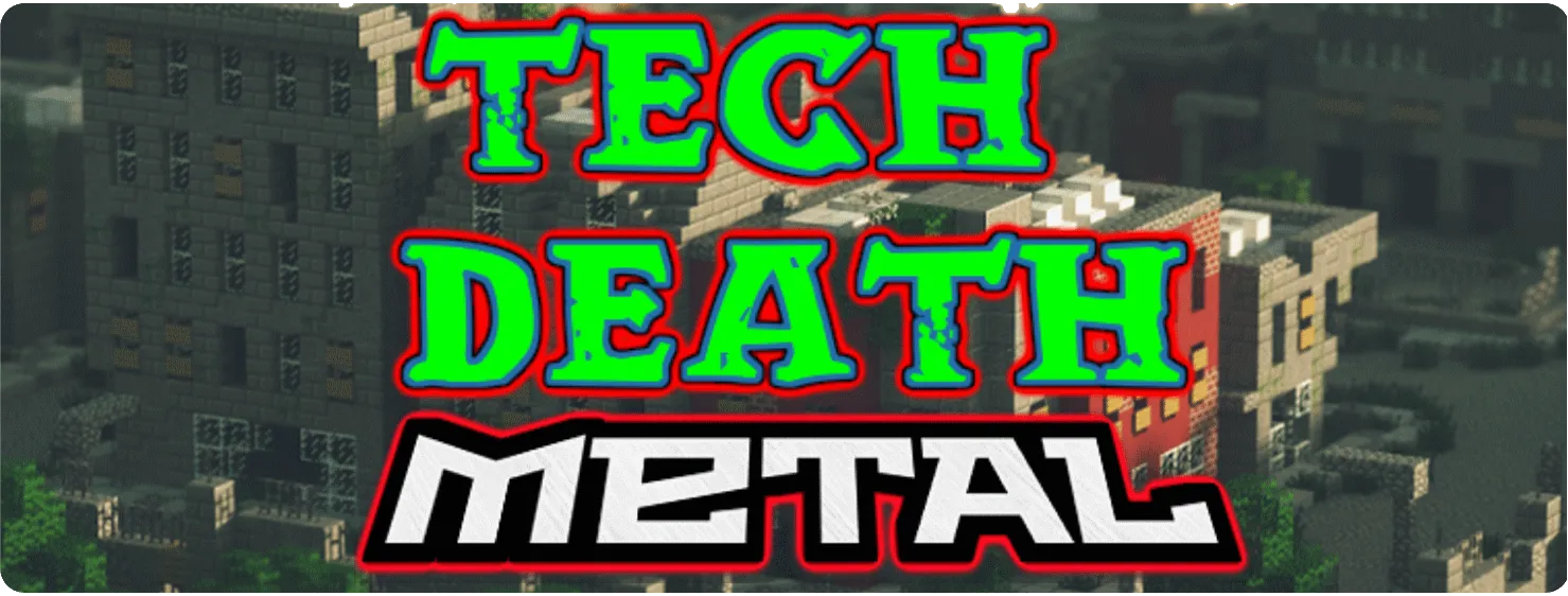 Tech Death Metal - TDM — скриншот 1 (Модпаки, Minecraft)