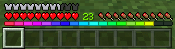 RAINBOW BAR XP, Текстуры, Minecraft