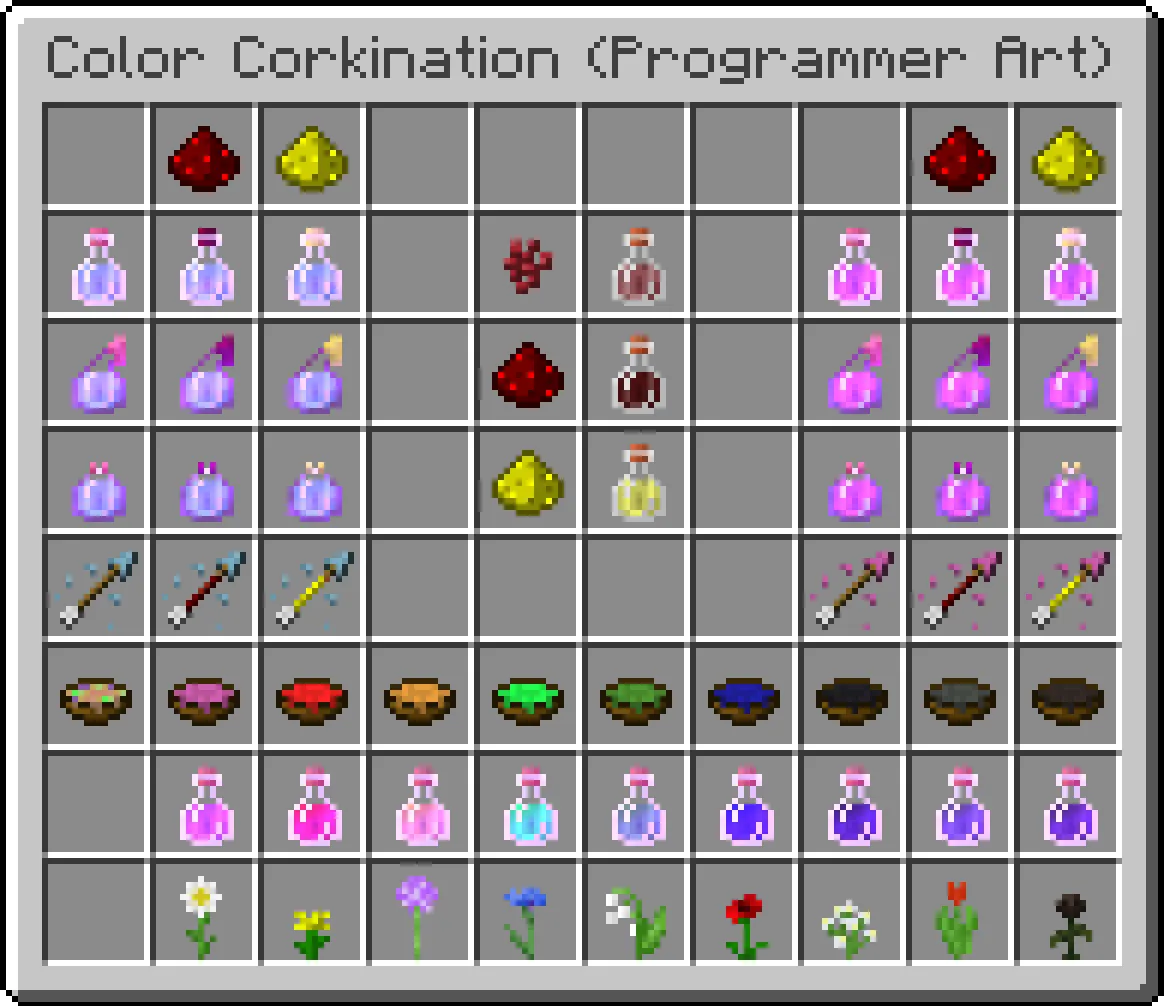 Color Corkination — скриншот 2 (Текстуры, Minecraft)