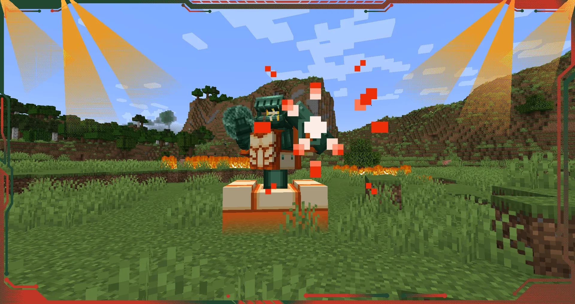 Welcome Player!, Моды, Minecraft