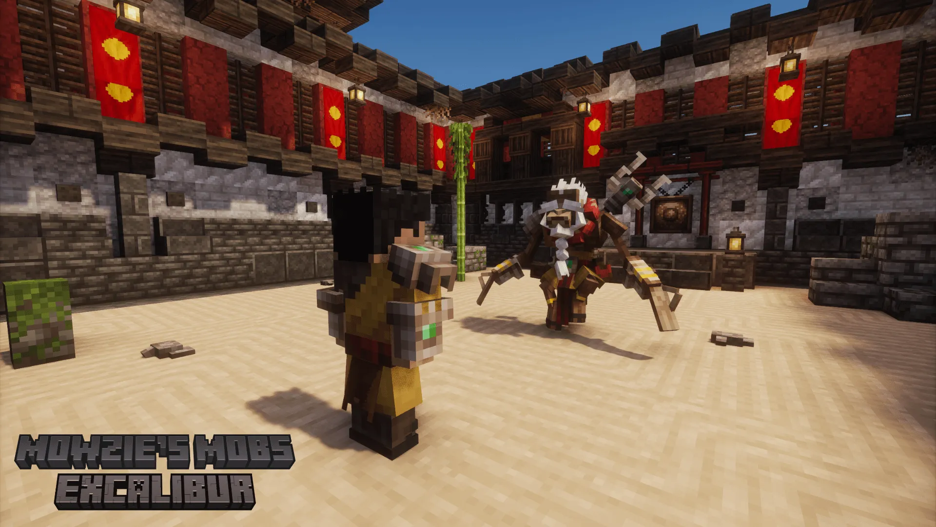 Excalibur | Mowzie's Mobs Support — скриншот 7 (Текстуры, Minecraft)