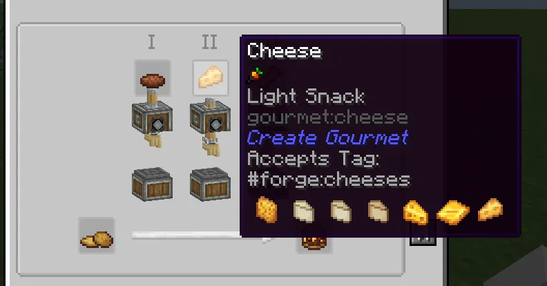 Create Gourmet Cheese Fix, Моды, Minecraft