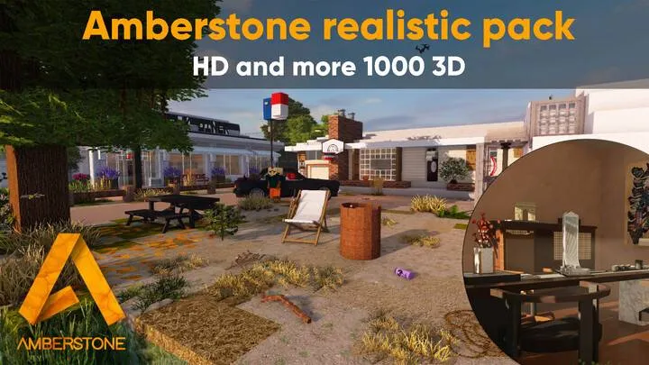Amberstone Textures pack — скриншот 4 (Текстуры, Minecraft)