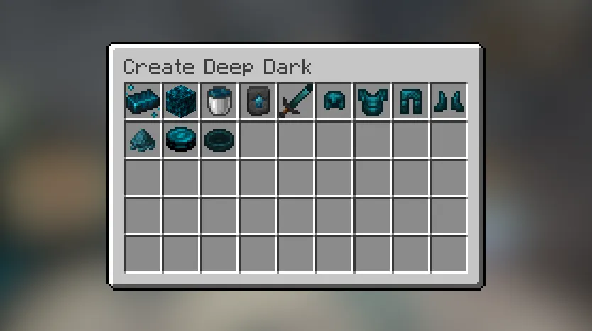 Create: Deep Dark, Моды, Minecraft